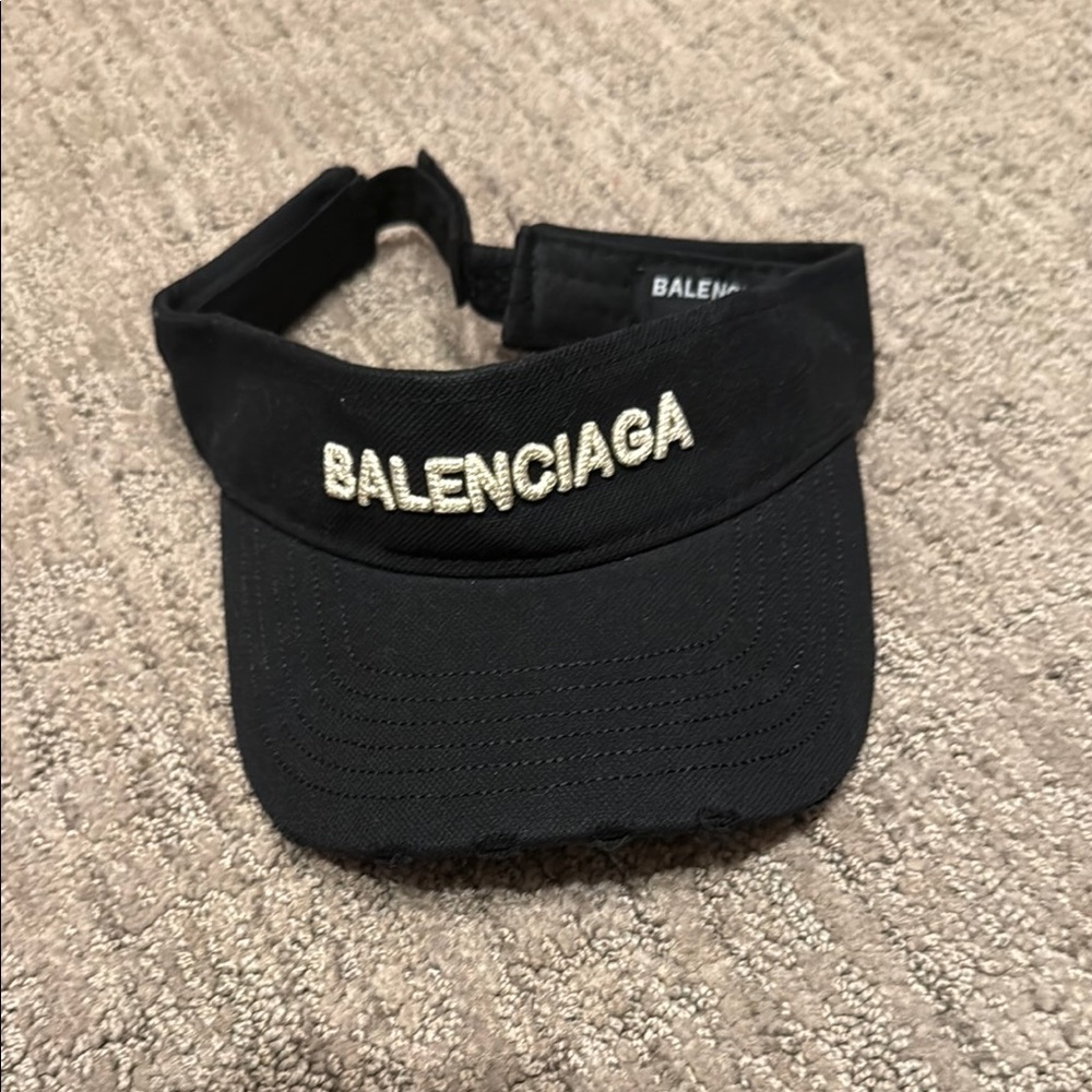 Balenciaga Black Visor